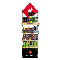 Stand sklepowy WELDTITE SHOP STAND, Zestaw 155 produktów WELDTITE (NEW)